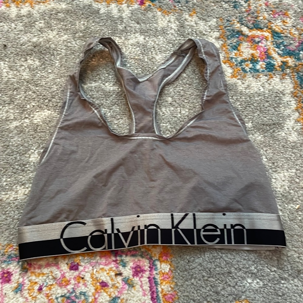 Grey Calvin Klein Bralette